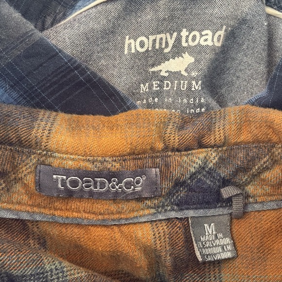 Set Of 4 Men's M Button Shirts Prana Horny Toad & Co Hiking Outdoors EUC - Picture 5 of 6